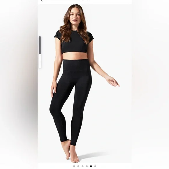 BLANQI Everyday Hipster Postpartum Support Leggings, size small. - Picture 2 of 4